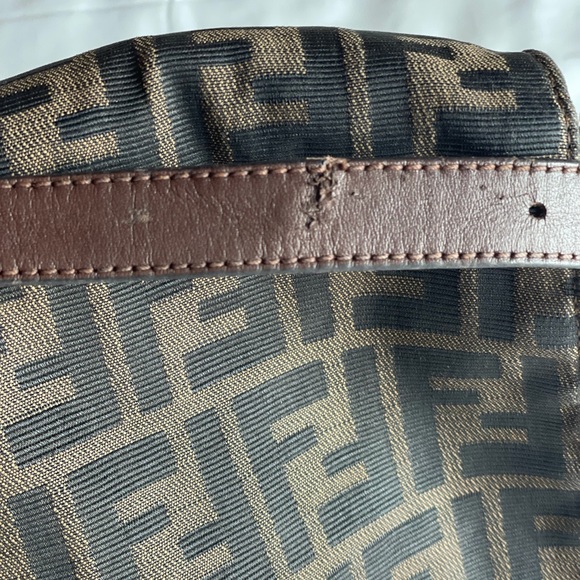 Authentic Fendi Mamma Baguette Zucca - Picture 5 of 10